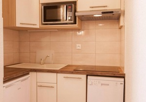 200m from resort center, 1st floor, balcony, tv, ski locker, 31m², Serre Chevalier