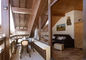 3rd floor, balcony, parking, tv, ski locker, 52m², Valloire