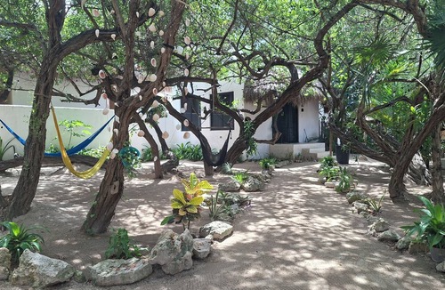 Isla Holbox Apartment | 1 Block to Beach, Garden, Air, Kitchenette, C4