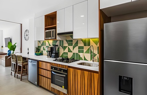Colonia 5 de Diciembre Apartment | 1 BR in PV Rooftop Infinity Pool Jacuzzis