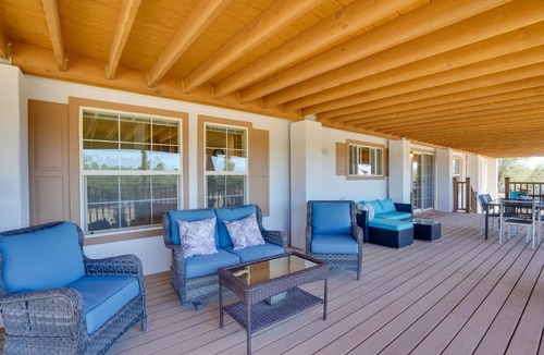 Tucson Estates House | 11 Mi to Saguaro Nat'l Park! Family Home w/Deck