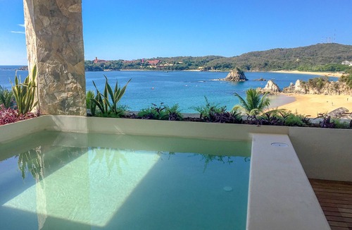 Santa Maria Huatulco Condo | 2 Bedroom Beachfront Residence + Panoramic Views