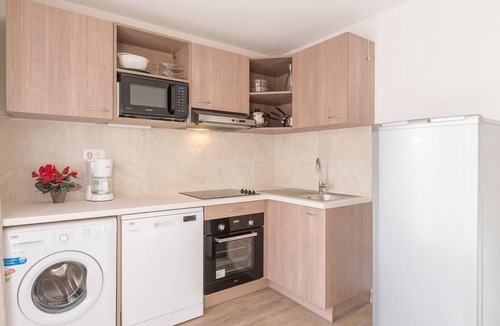 Briancon Apartment | 200m from resort center, balcony, tv, ski locker, 82m², Serre Chevalier