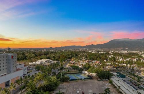 South Hotel Zone Apartment | 2BDR Ocean View Condo in Condomar Puerto Vallarta