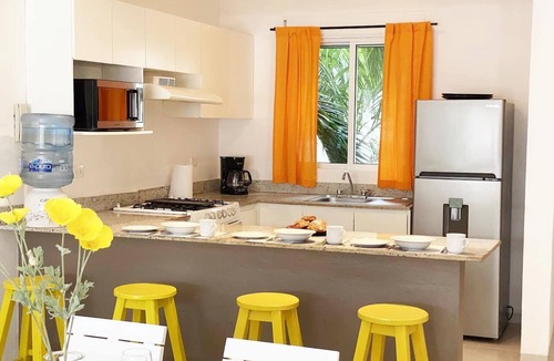Zazil-ha Apartment | 2BR Close Beach, Private Roof, Pool M303