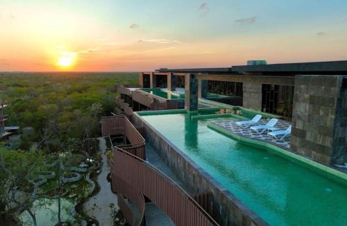 Playa Paraiso Apartment | 2BR Jungle View Condo - Free Beach Club