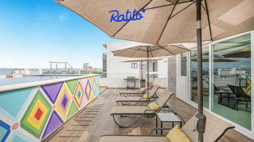 Colonia 5 de Diciembre Apartment | 3A Torre KU 2BR Sofa DowntownView PrivateBalcony