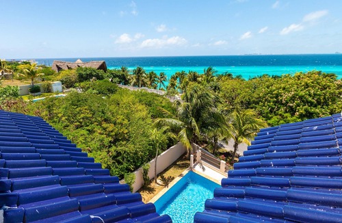 Isla Mujeres Villa | 5 BR w/heated pool in Punta Sur