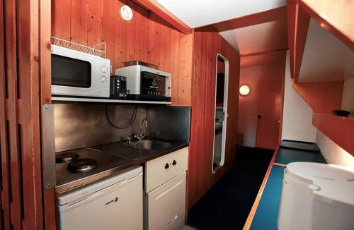 Arc-1800 Apartment | 50m from resort center, 11st floor, balcony, tv, 25m², Les Arcs
