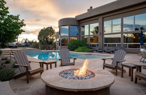 West Sedona House | 5BD/4BA - Rooftop deck, pool, SPA, outdoor kitchen