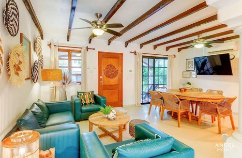 Playacar Fase I Apartment | 6Br Villa W Pool, Bbq & Backyard