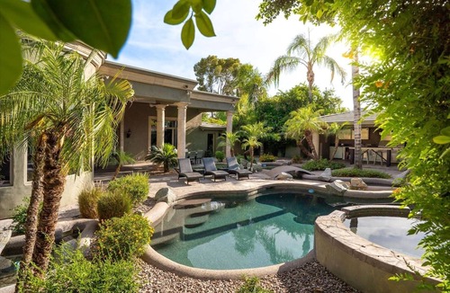 Camelback East House | 7BR+Bonus Room Phoenician Estate Heated Pool + Hot Tub