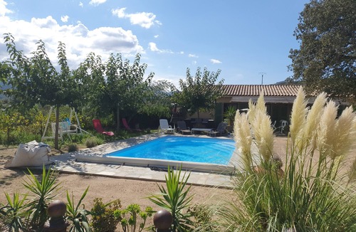 Speloncato Villa | A little paradise! Independent villa-Private heated pool-7 km beach