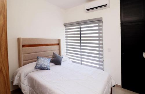 Lomas de Mazatlan Apartment | Acogedor departamento con balcon y alberca en roof