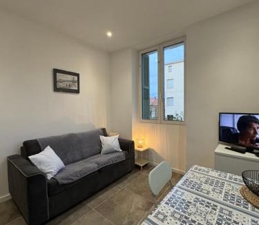 Propriano Apartment | Appartement plein centre avec jardin de 40m2 près des plages