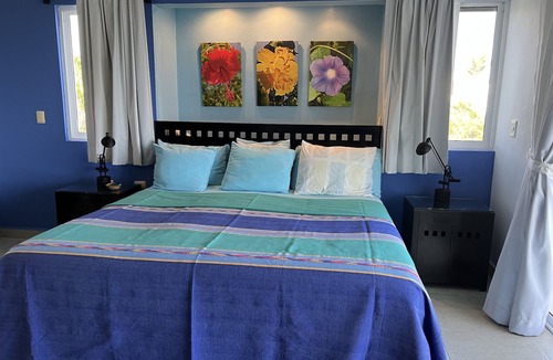 Akumal Villa | Architecturally Distinguished Colorful Casa on Water's Edge