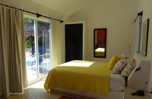 Akumal Villa | Architecturally Distinguished Colorful Casa on Water's Edge