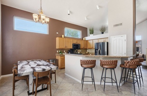 Hohokam Mesa Vistoso Town Center House | Arizona Dream Pool, Bar and Mountain Views