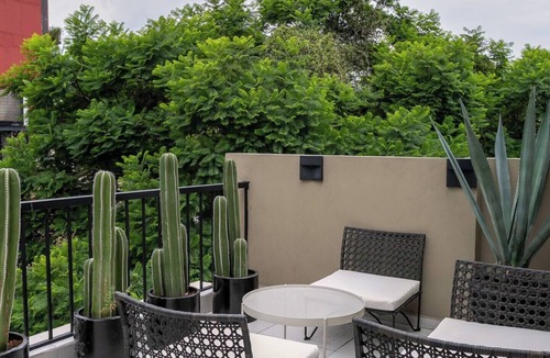 Roma Norte Apartment | Artistic suite in Roma Hood 1Bed+SofaBed+AC 2