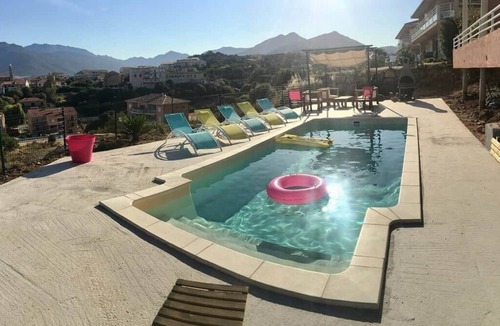 Propriano Apartment | Awesome residence with a pool and a great view
