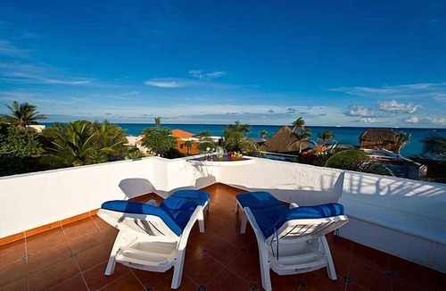 Playacar Fase I Villa | Beautiful Mexican Villa 50 Steps From White Sand Beach