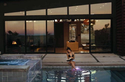 Yucca Valley House | Black Butterfly Luxury Pool, Hot Tub & Fire Pit