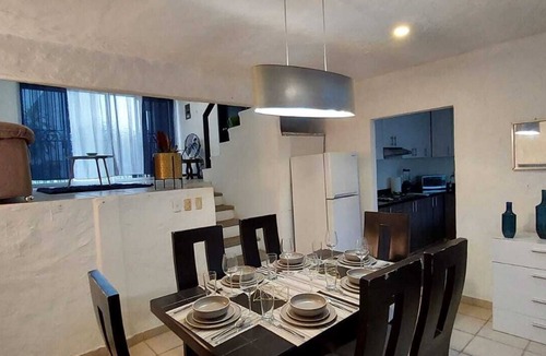 Fluvial Vallarta Apartment | Blue apartment for 8ppl with pool