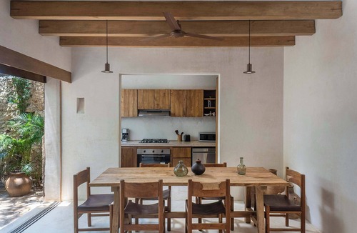 Tulum House | Boho-Chic 3BR Home | Private Rooftop Plunge Pool, Patio & Gated Communit