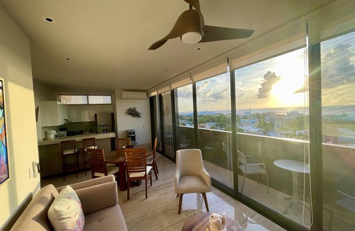 Colonia Centro Condo | Brand new 2Br/2Ba - 6th floor downtown Cozumel!