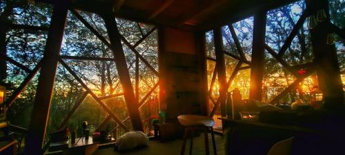Santa Rosa Other | Cabaña con Balcón, Tina y Chimenea en la Montaña