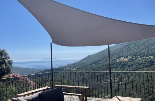 Sisco Apartment | Cap Corse, Sisco. Apartment in stone village house with sea view