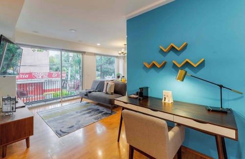 Anahuac Condo | Capitalia | Remote-Work Ready | Gym & Pet Friendly