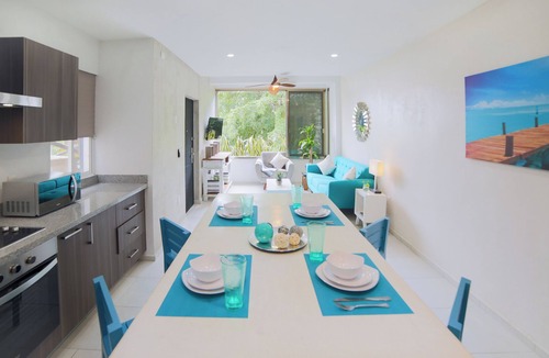 Gonzalo Guerrero Condo | Casa Agave Bright & Stylish 1-BR condo, pool, prime location in Playa del Carmen