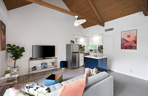 Indian Wells Condo | Casa Cornu- Studio+Loft Condo with Heated Pools and Mountain Views