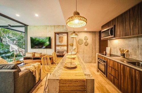 Zama Condo | Charming 2BR Garden w Cenote | Big Gym | Osmosis