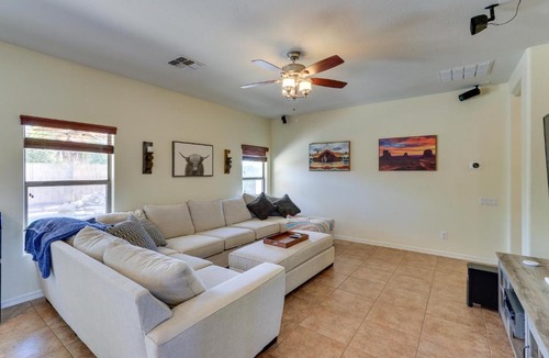 Maricopa House | Cheerful Maricopa Gem w/Home Theater & Game Room!