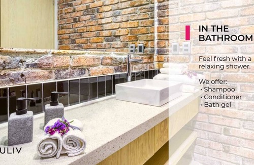 Hipodromo Apartment | Chic 2BR Apt | Patio with Grill+Gym
