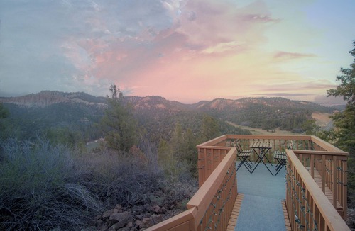 Glendale Cabin | Clifftop Mountain View Yurt. Hot Tub. Between Zion/Bryce #3