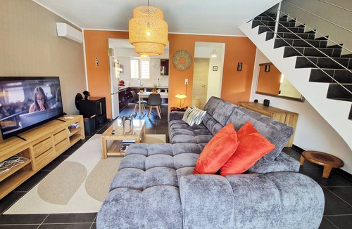 Lucciana House | Comfortable house with private pool, terraces, air conditioning & Wi-Fi