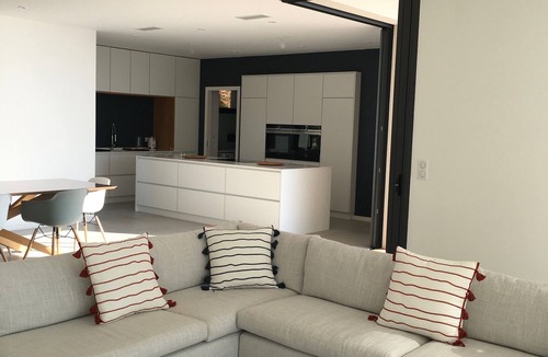 Albitreccia Villa | Contemporary upscale villa, pool, panoramic view of the Gulf of Ajaccio