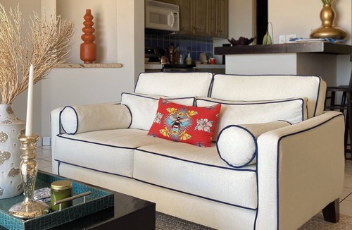 San Jose del Cabo Condo | Cozy 1-BR Oceanview for Couples. Steps to Infinity Pool. 5 Mins to Beach