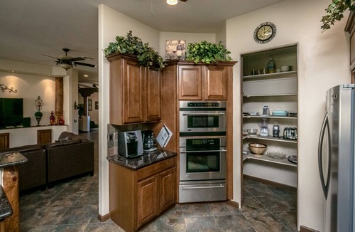Lake Havasu City House | CUSTOM Luxury Home, Designer Infinity Pool/Spa, Backyard Entertaining Area.
