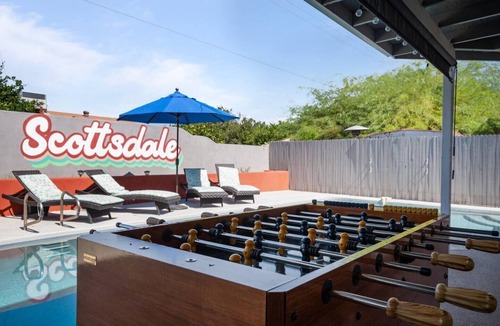 Park Scottsdale One House | Desert Hideaway: Luxe Pool, Hot Tub, & Fire Pit!