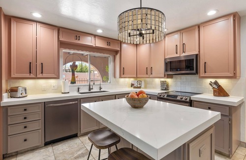 Shalimar House | Desert Rose - Historic Pink Hacienda with Heated Pool & Billiards