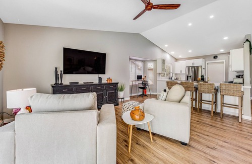 Arrowhead Ranch House | Desert stay with a private pool, grill, washer/dryer, & central AC