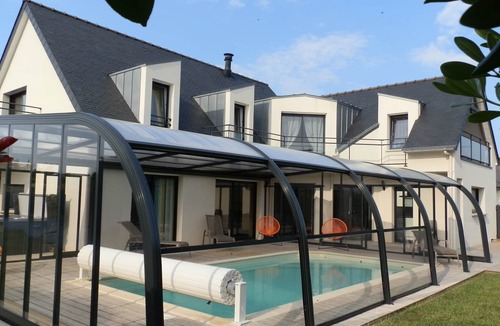 Doelan Villa | DOËLAN, Villa * 12 p, heated indoor pool, spa, sauna, billiards