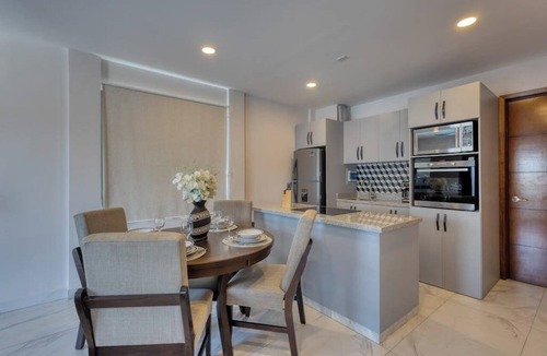 Downtown Cabo San Lucas Apartment | Dog-friendly Apartment With Rooftop Infinity Pool, Gym, Central AC & Balcony