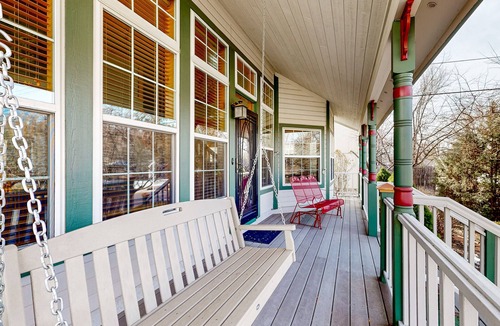 Flagstaff House | Dog-friendly downtown home with patio, grill, fireplace, gym equipment, & W/D