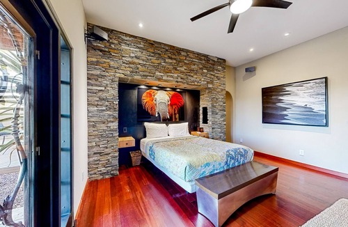 Desert Hills House | Dog-friendly oasis home with a private pool, pool spa, putting green, & W/D