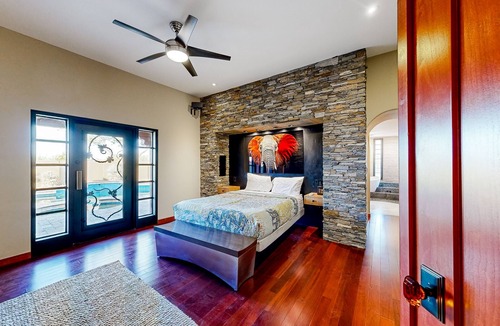 Desert Hills House | Dog-friendly oasis home with a private pool, pool spa, putting green, & W/D